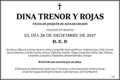 Dina Trenor y Rojas